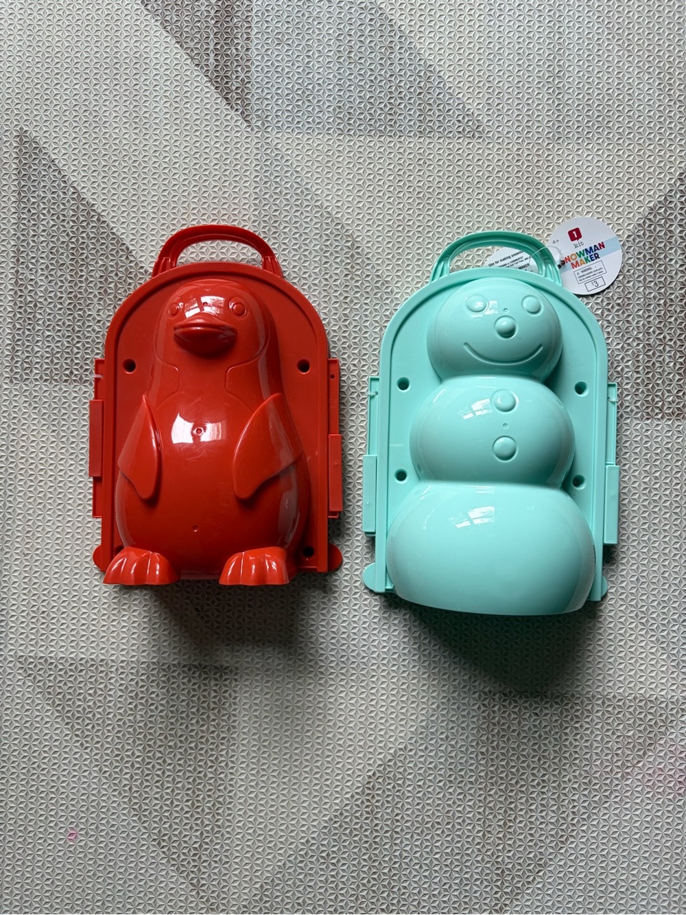 Penguin & Snowman Snow/Sand Molds